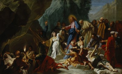 The Raising of Lazarus, c.1711 by Jean Baptiste Jouvenet